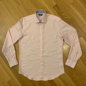 Tailorbyrd Pink Button Down Dress Shirt
